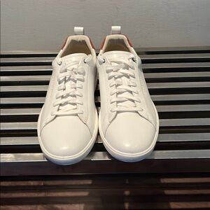 Cole Haan White Leather Men's Sneakers